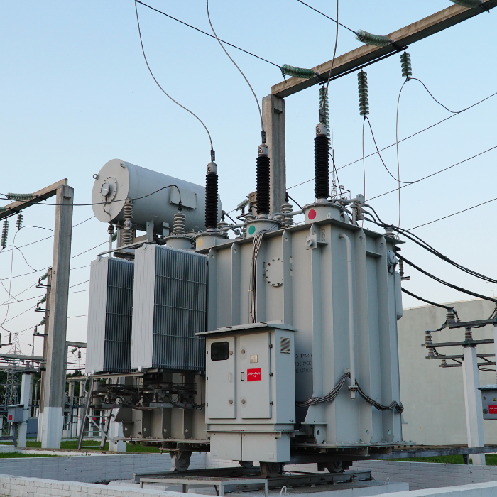 Engineers at C.D. Power Electrical Substation
